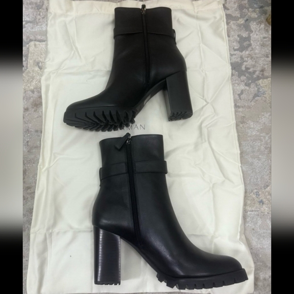Alexandre Birman Clarita Rain Boot Black Size 8 M Brand New - Picture 3 of 5